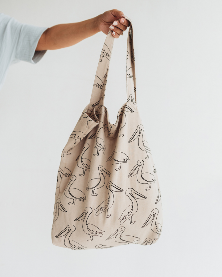 Pelican Print Tote Bag