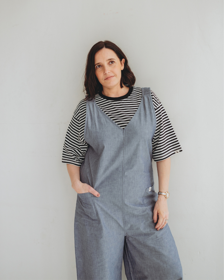 Grace Chambray Dungarees