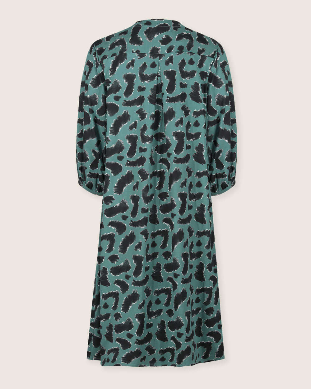 Clara Abstract Animal Print Dress