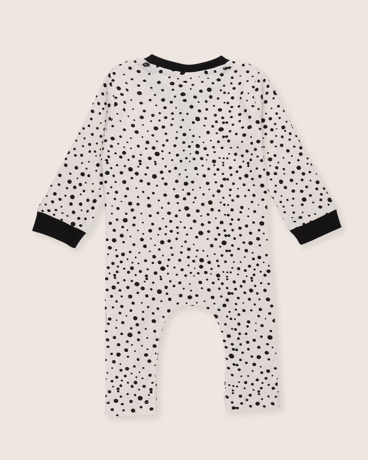 Sustainable and soft baby playsuit