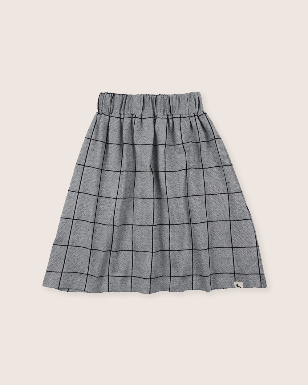 Organic cotton grey skirt