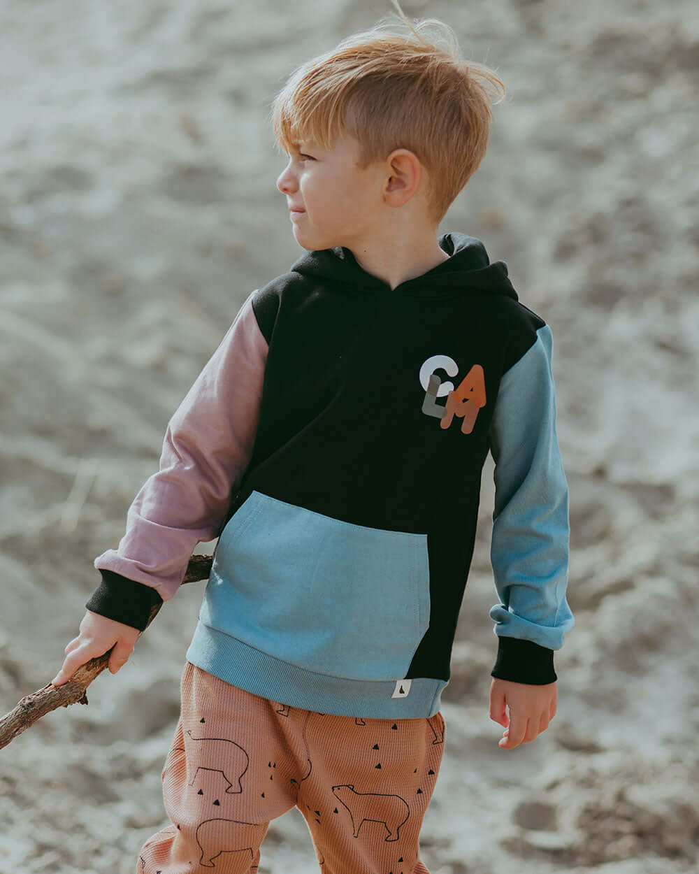Gender-neutral kids hoodie
