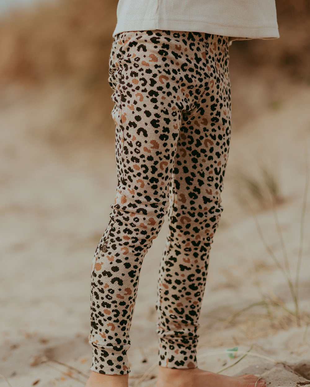 Leopard Animal Jacquard Leggings
