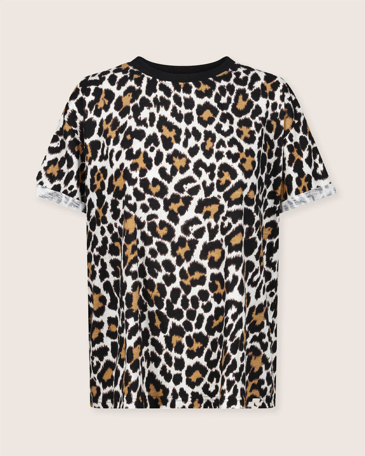 Sam Brown Leopard Animal Print T-Shirt