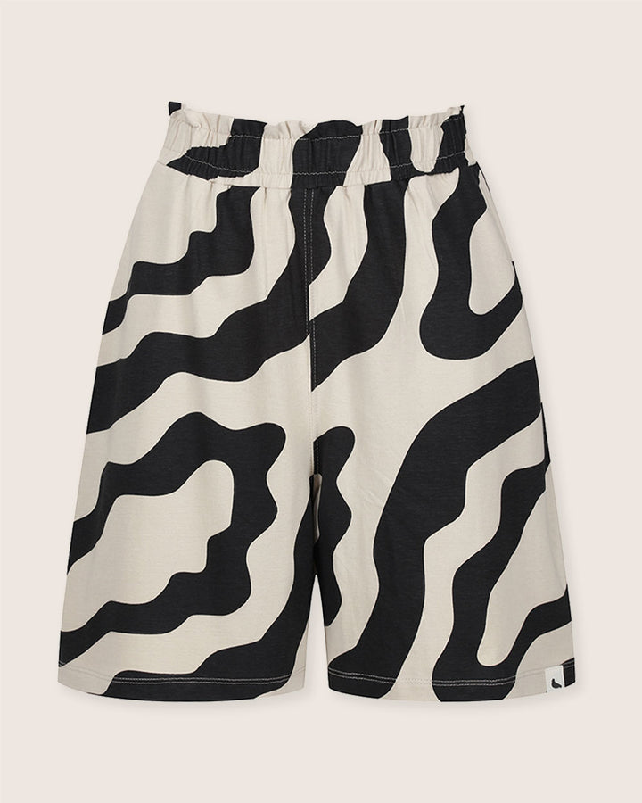 Audrey Whirl Print Shorts
