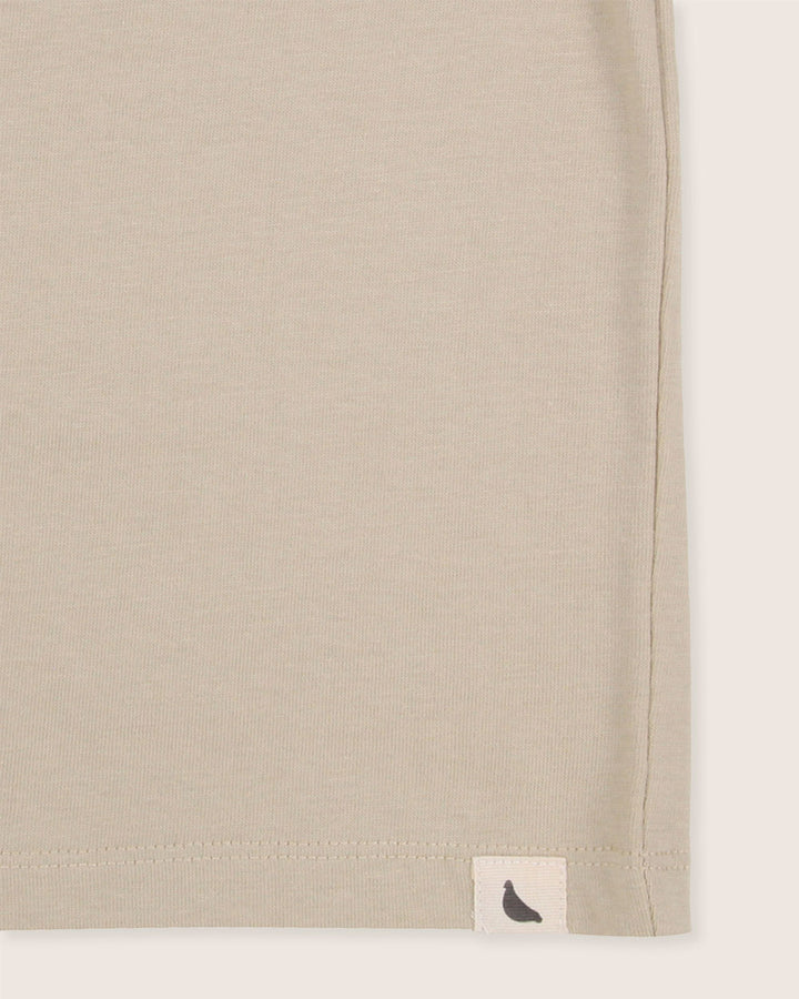 Ecru & Pumice Layering T-Shirt - 2 Pack
