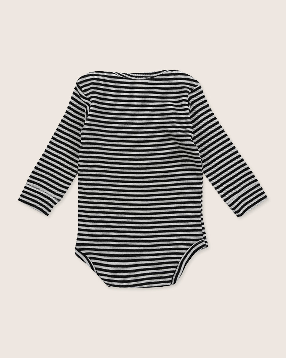 Black & white baby bodysuit