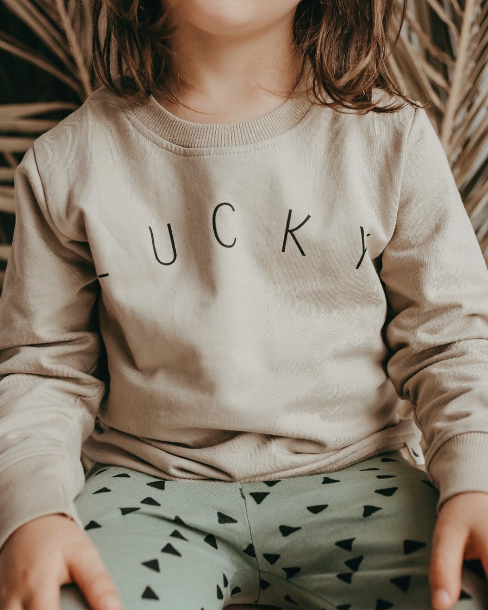 Lucky Print Sweatshirt - Turtledovelondon