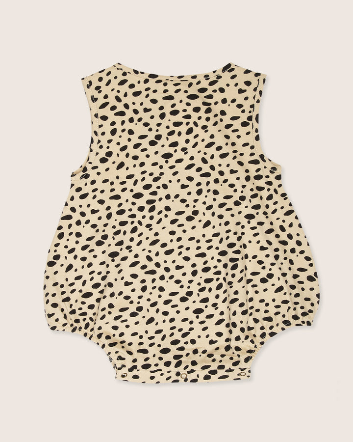 Sustainable organic cotton baby romper