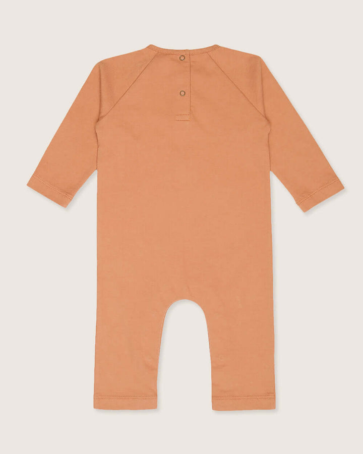 Sustainable organic cotton baby playsuit