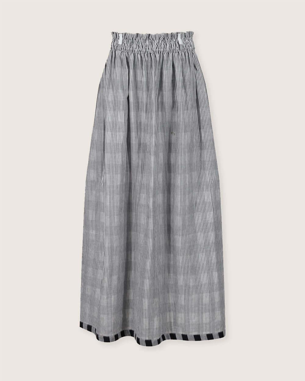 Anna Reversible Check Tie Dress Skirt