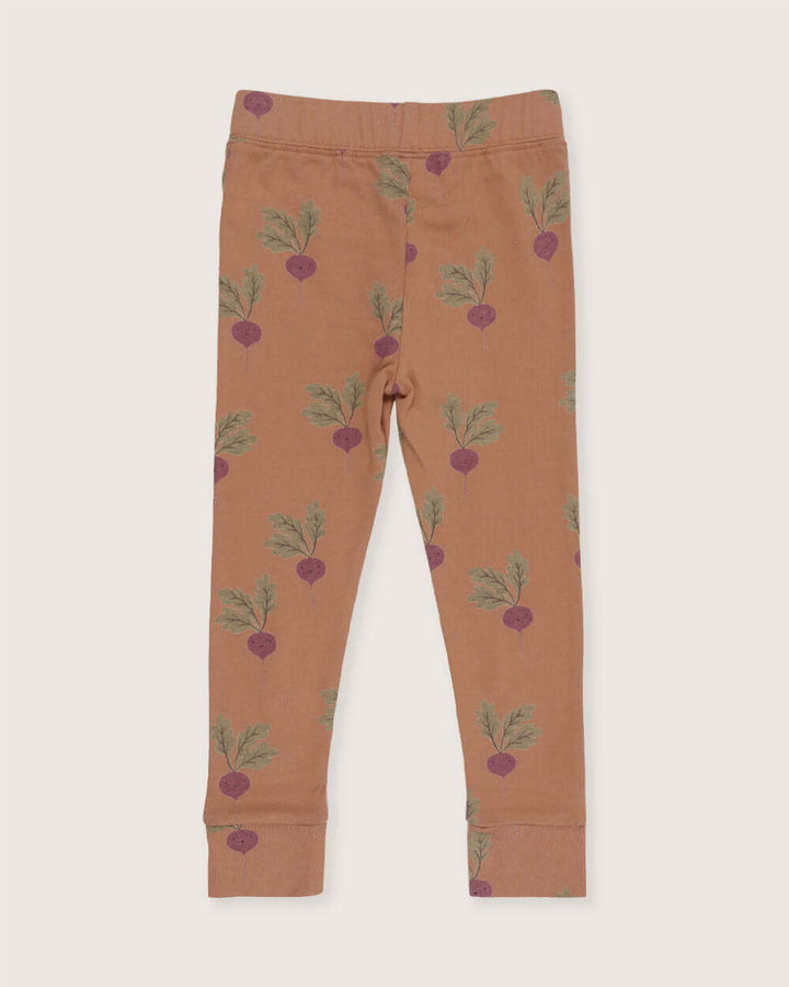 Gender-neutral organic cotton kids leggings