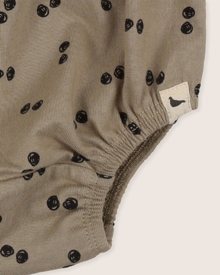 Gender-neutral organic cotton baby pants