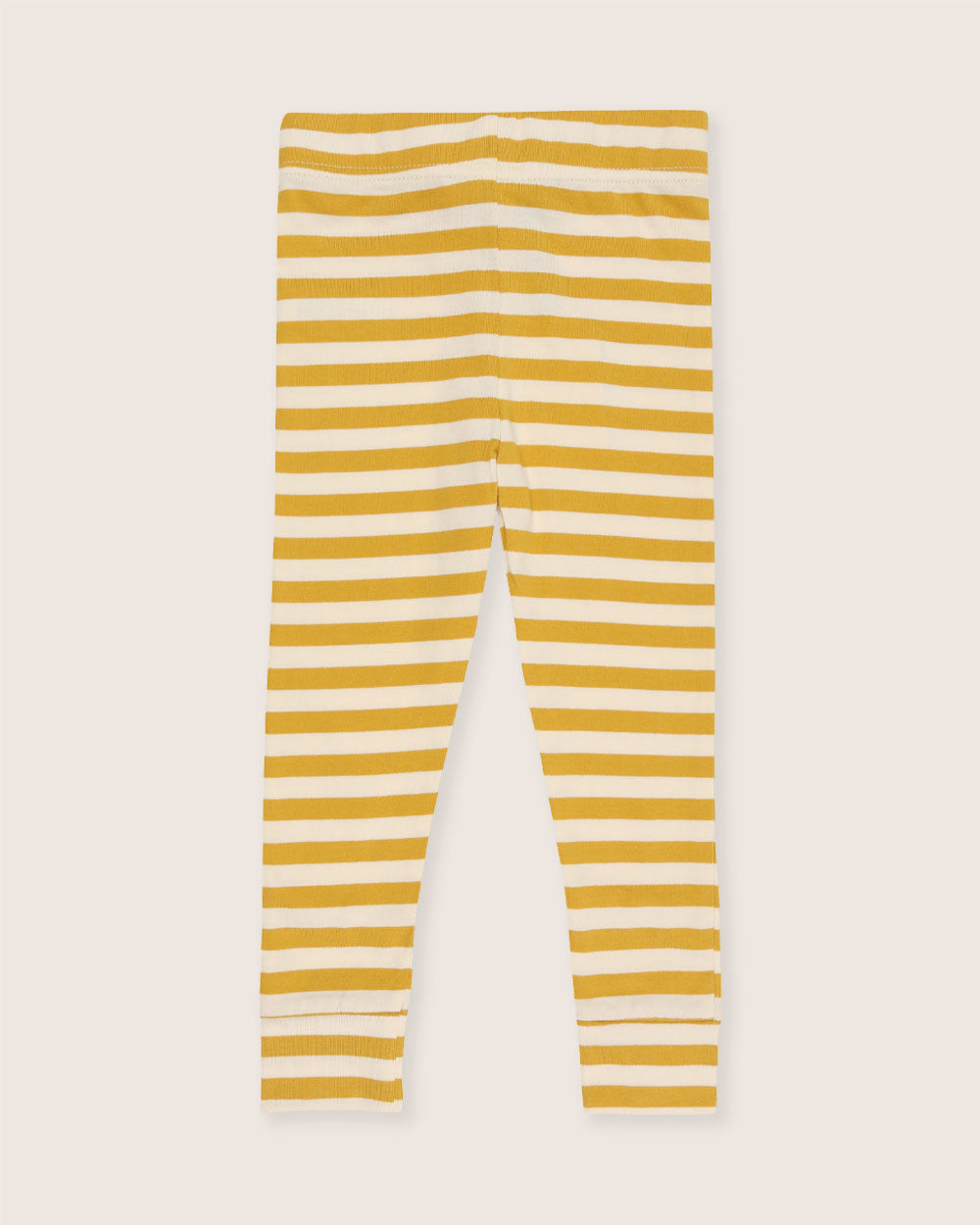 Sustainable stripe organic cotton kids leggings