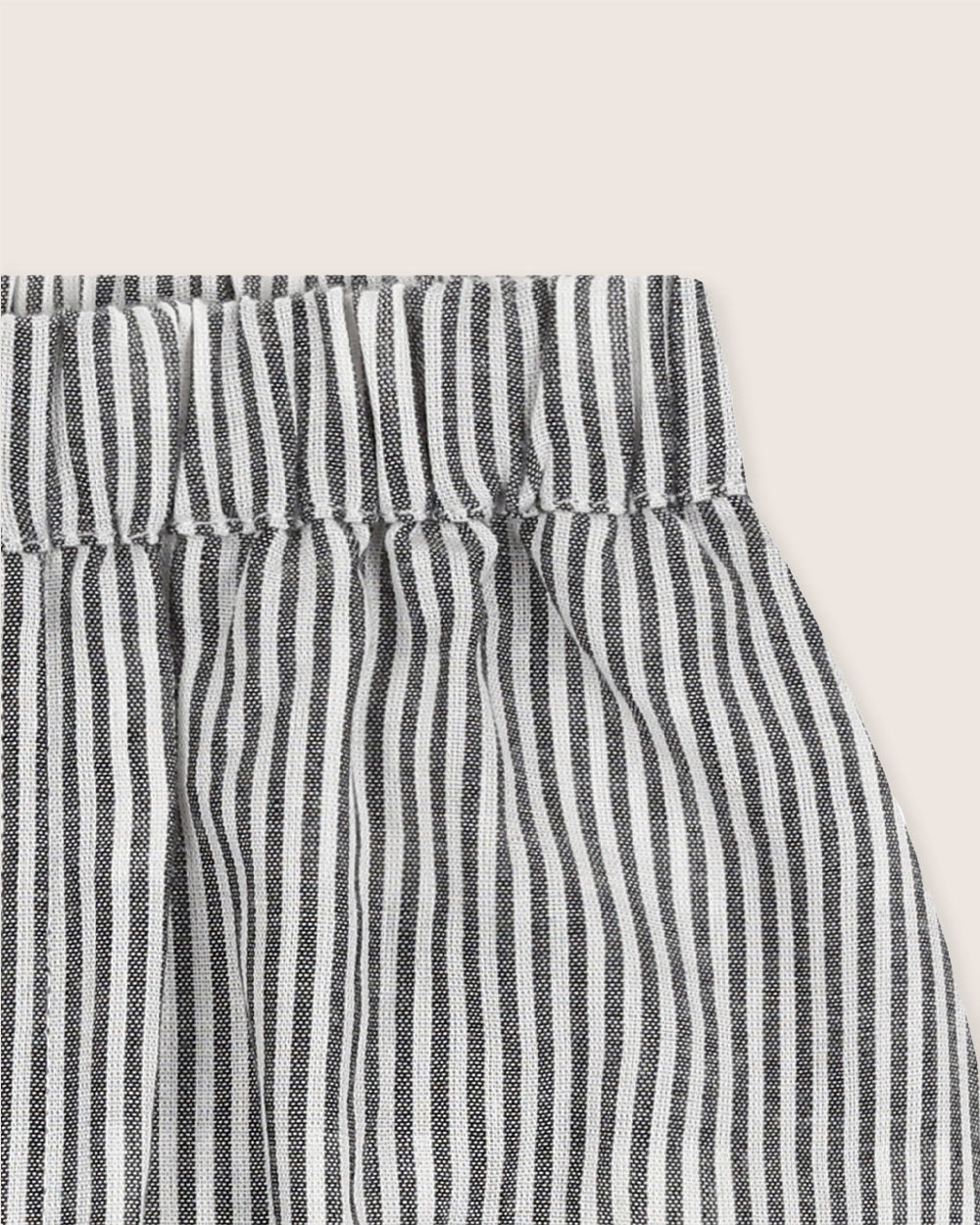 Grey stripe baby pants